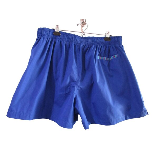 Members Only Big Tall 3X Swim Trunks Mesh Liner Pockets Royal Blue EUC - Picture 11 of 16